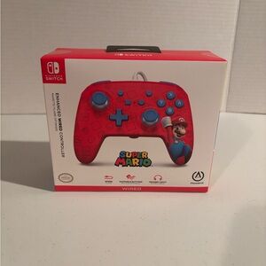 Super Mario Wired Controller for Nintendo Switch